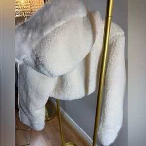 Fierce Faux Fur Coat Shearling